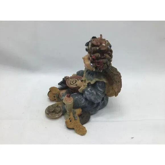 Boyds Bear Wee Folkstone Indulgenia Q Bluit Angel of Denial 6E Figurine 36305 - Picture 2 of 6